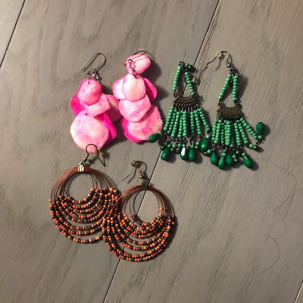 Earnings, pair of 3 for every occasion